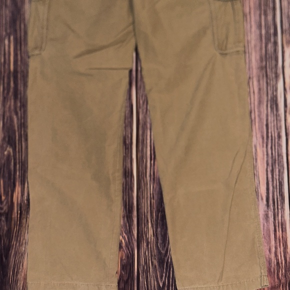 L.L.Bean Mens Khaki Cargo Multi Pocket Pants - Picture 6 of 7